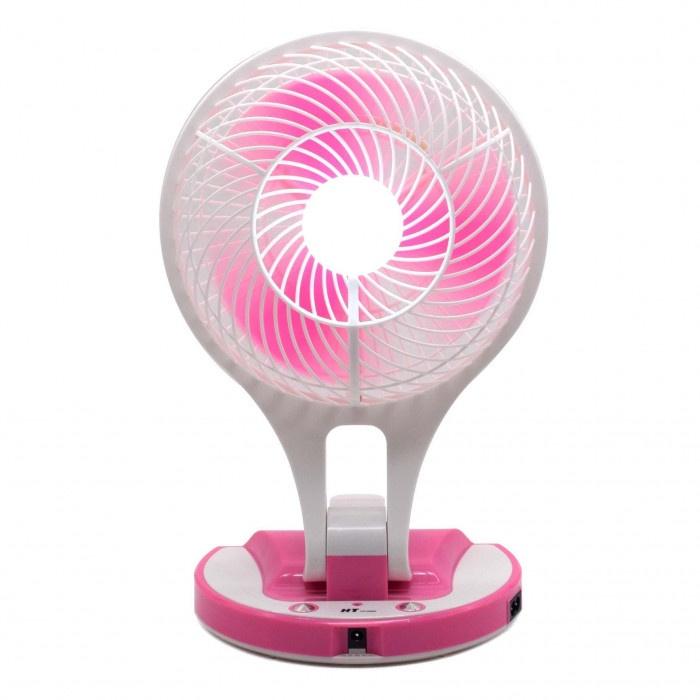 Quạt Sạc Điện Mini FAN Kiêm Đèn Pin, quạt mát với 2 tốc độ gió