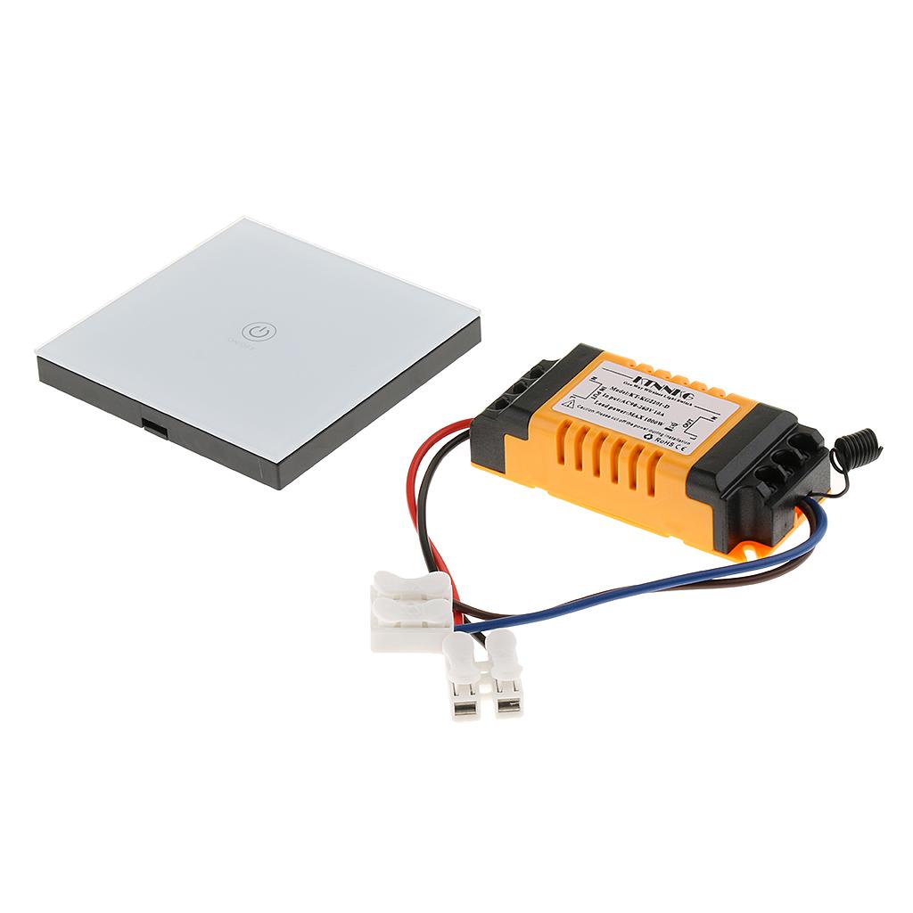 90-250V 433MHz 1 CH RF Wireless Remote Control Switch 50/60Hz