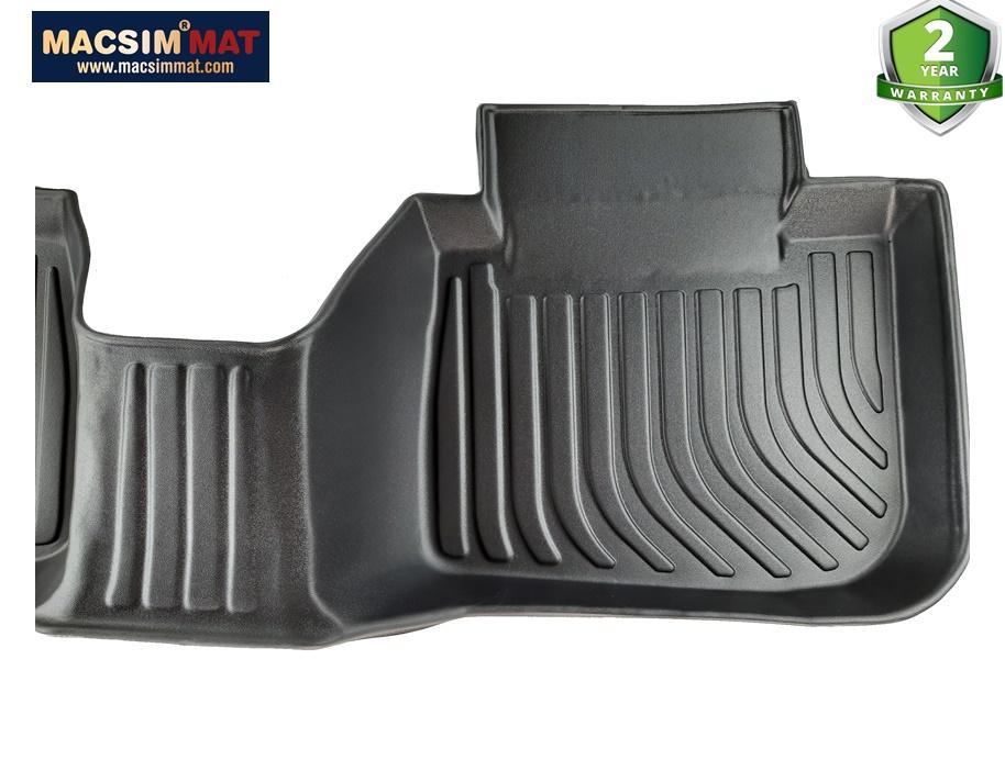 Thảm lót sàn xe Subaru outback 2015-2019 Nhãn hiệu Macsim chất liệu nhựa TPV cao cấp màu đen