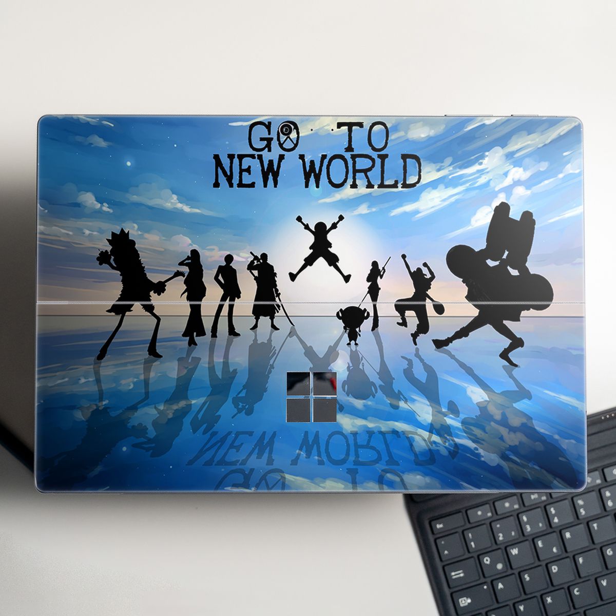 Skin dán hình One Piece x06 cho Surface Go, Pro 2, Pro 3, Pro 4, Pro 5, Pro 6, Pro 7, Pro X