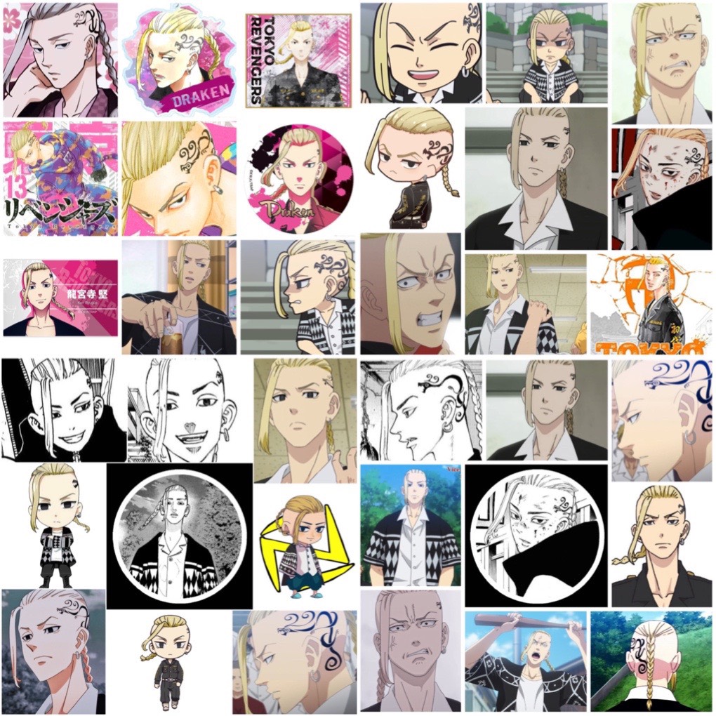 Sticker set 30 Ken Ryuguji-Tokyo Revengers