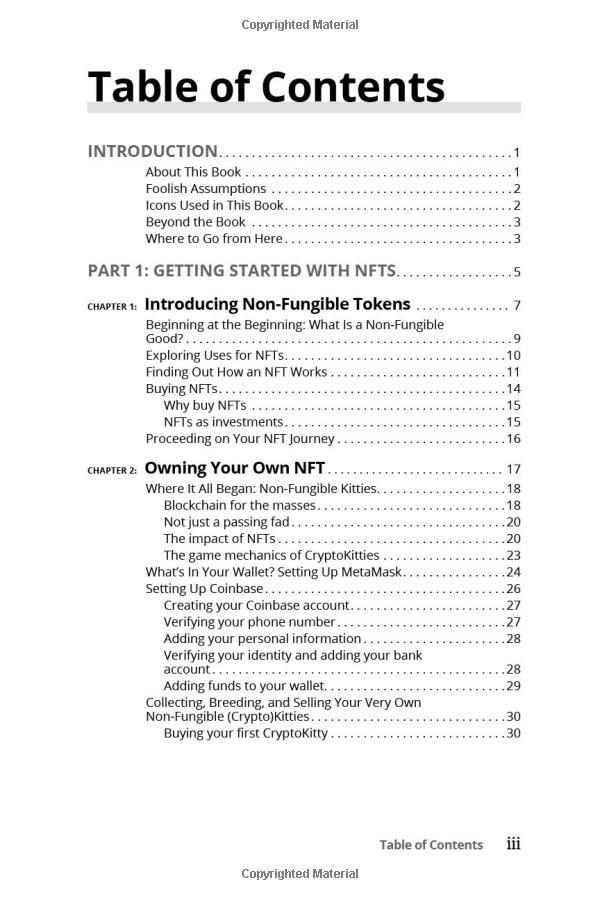 Sách ngoại văn: NFTs For Dummies