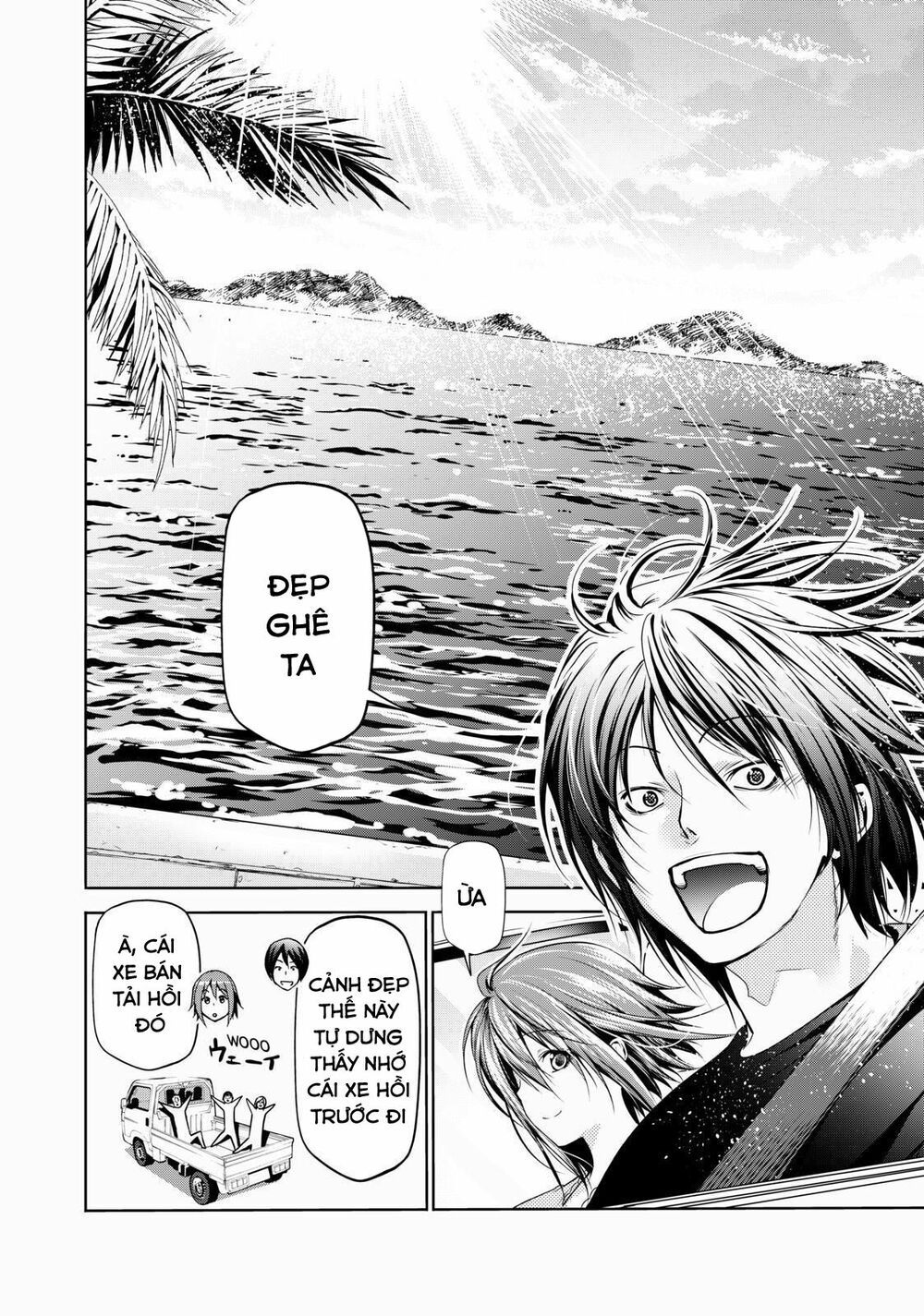 cô gái thích lặn - grand blue chapter 63 10