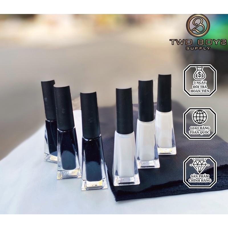 Cồn loang trắng đen,trang trí làm móng,nail,sơn loang trắng đen,làm vân đá