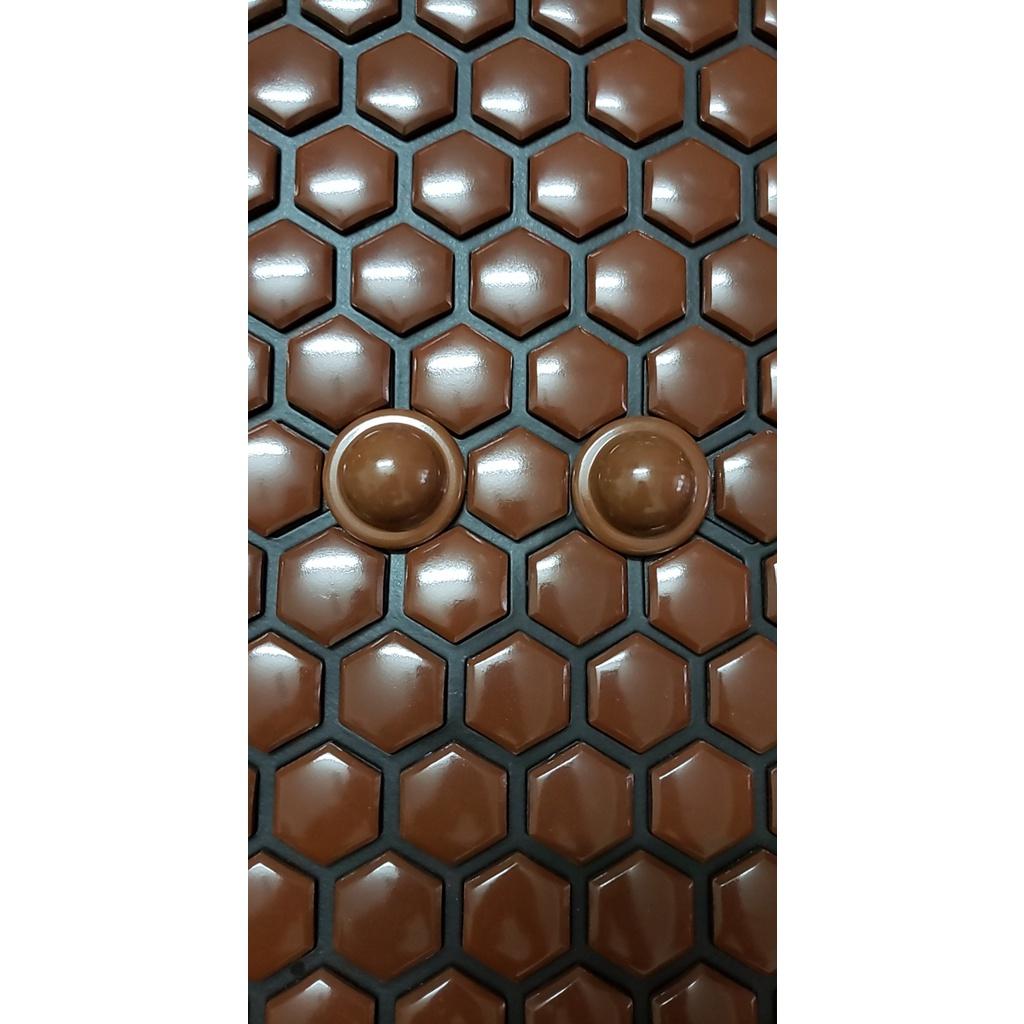 Thảm/Nệm đá nhiệt nóng Fanocare KT 45 x 45cm kèm 2 bóng massage