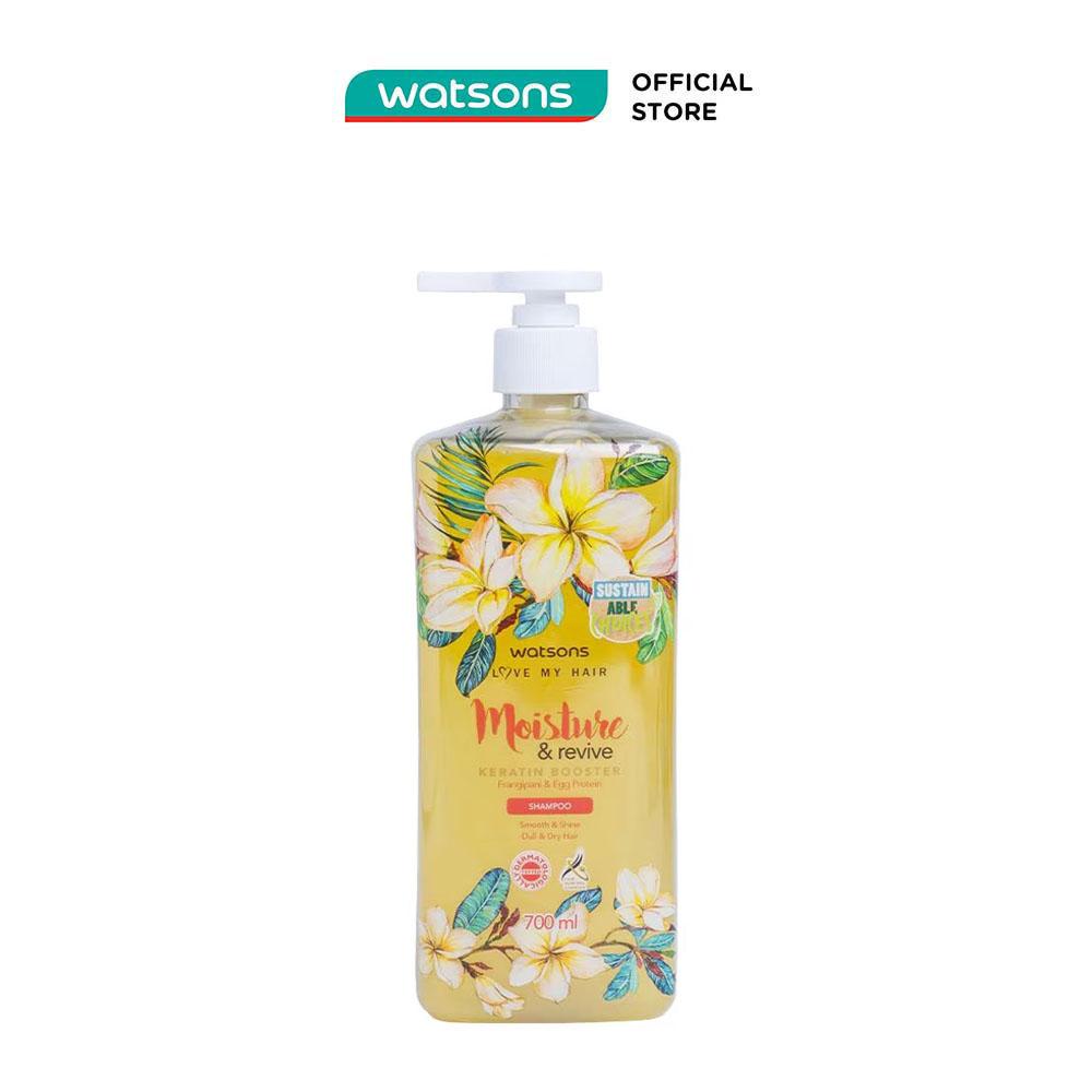 Dầu Gội Watsons Frangipani Egg Protein Shampoo 700ml