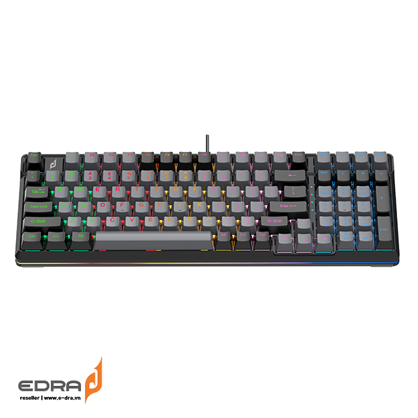 Bàn phím cơ quang EDRA EK398X - Hàng chính hãng