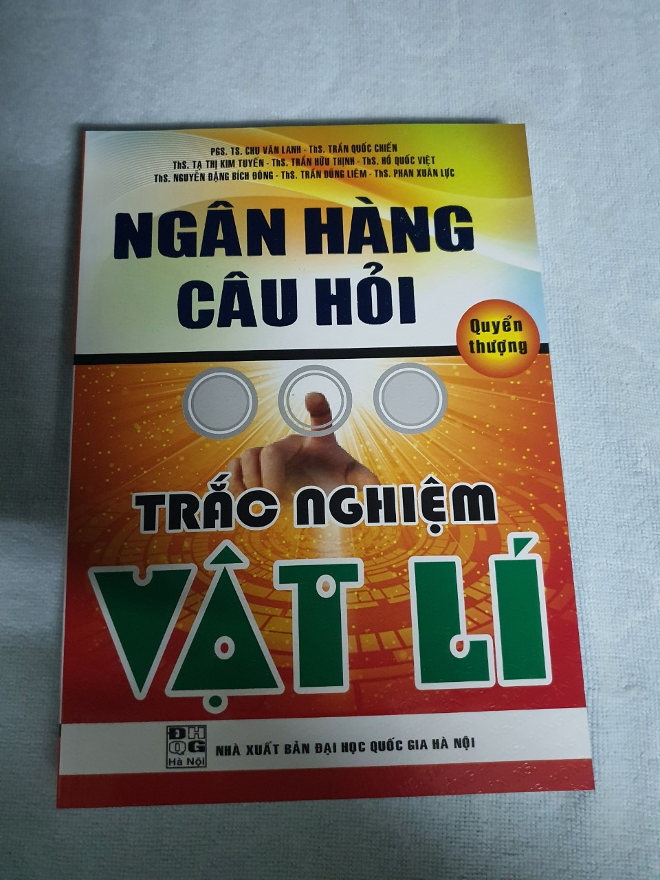 Ngân Hàng Câu Hỏi Trắc Nghiệm Vật Lí