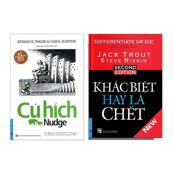 Sách - Combo 2 cuốn: Cú Hích + Khác Biệt Hay Là Chết