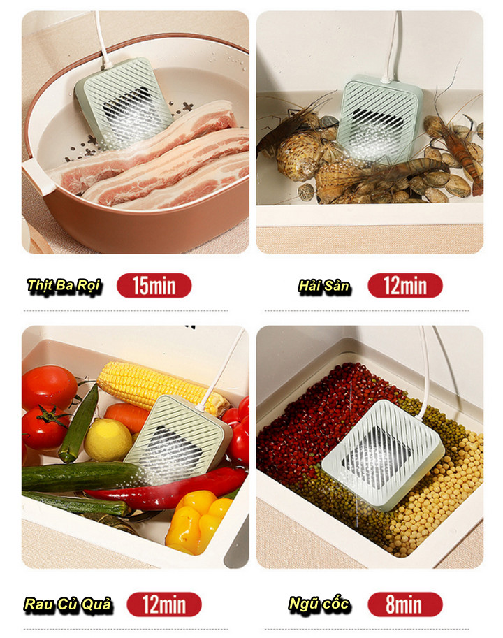 Máy Rửa Rau Khử Trùng Điện Phân Hydroxyl - Home and Garden