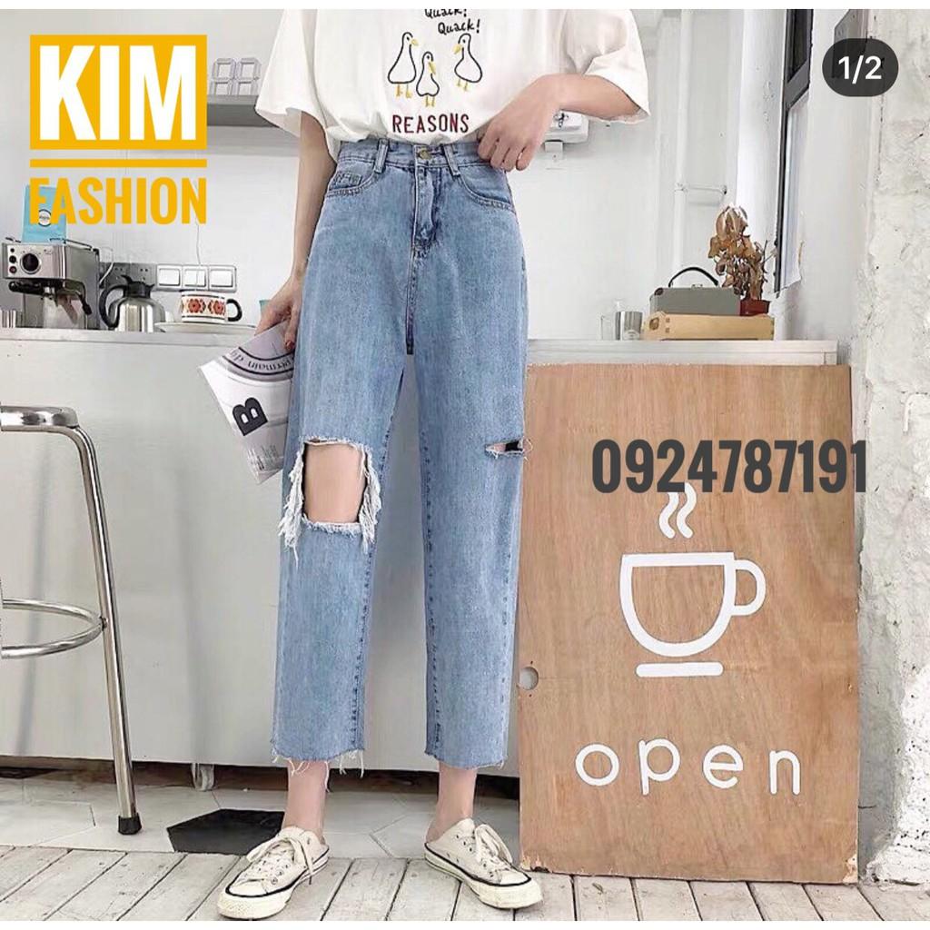 Quần baggy bigsize kimfashion, quần ulzzang form rộng bigsize BGD49-3 60-90kg