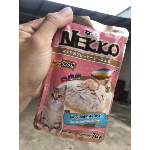 Patê Nekko Gravy gói 70g (dạng sốt