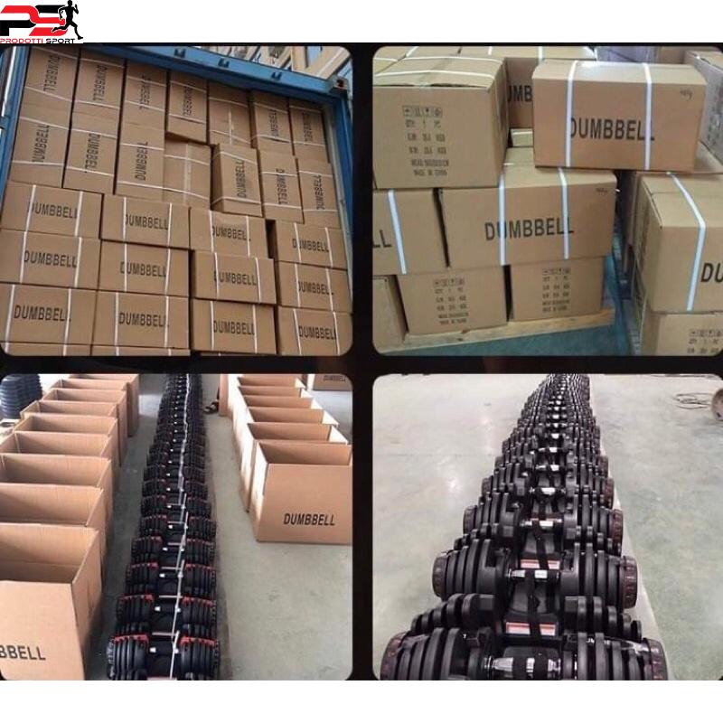 Tạ tay Dumbell 24kg điều chỉnh khóa số tự động,đa năng tạ đơn Cao Cấp