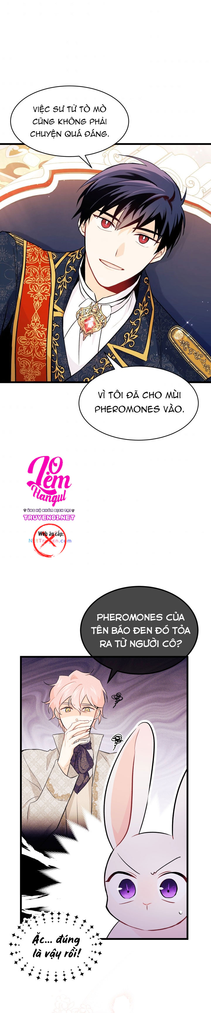 mối liên kết giữa báo đen và bé thỏ chapter 22 16