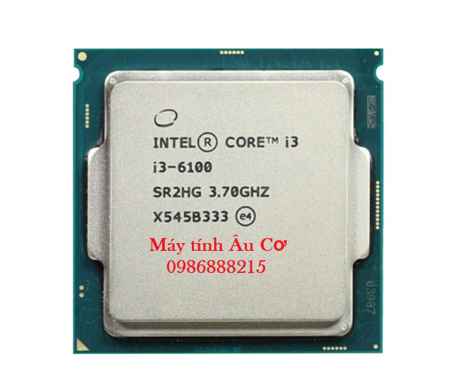 CPU Intel Core i3 6100 i3 7100 i3 8100 i3 9100f - Hàng Chính Hãng