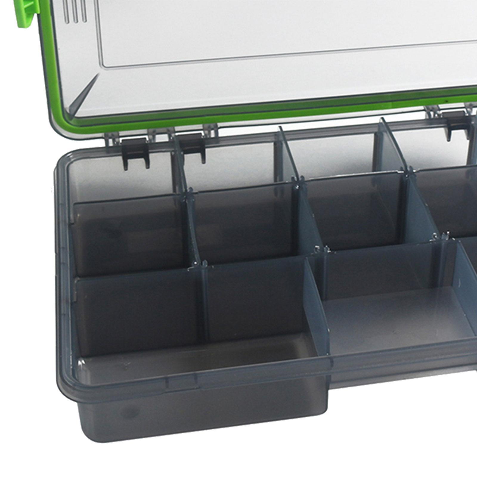 Fishing Tackle Box Tackle Storage Durable Multi Compartments Waterproof Lure Case Practical Lure Hooks Removable Inserts Container Organizer