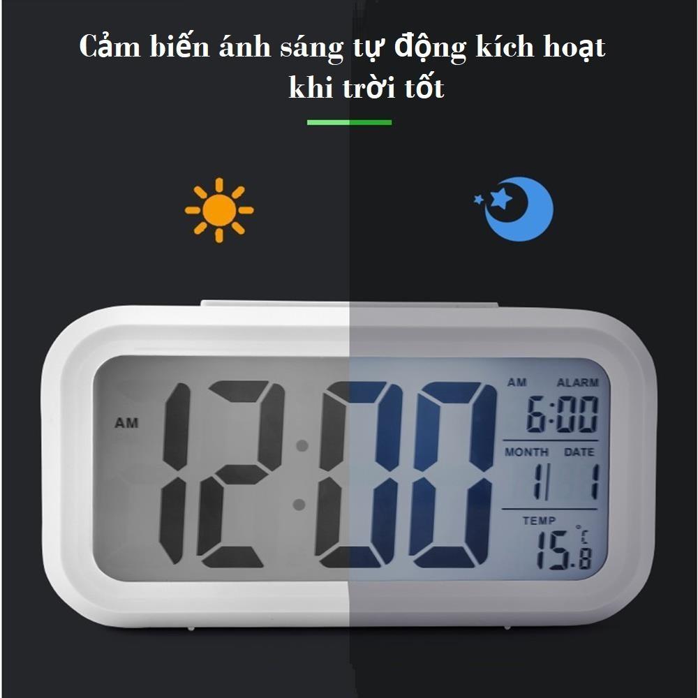 đồng hồ led để bàn,Đồng Hồ LCD Led Để Bàn HD51 - HL1010 ()