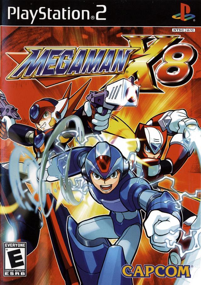 Đĩa Game Ps2 megaman x8