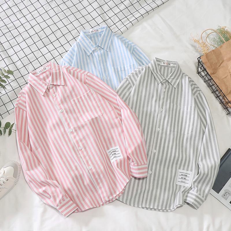 Áo Sơ Mi Nam Dài Tay Thời Trang Hàn Quốc Cỡ M-2Xl