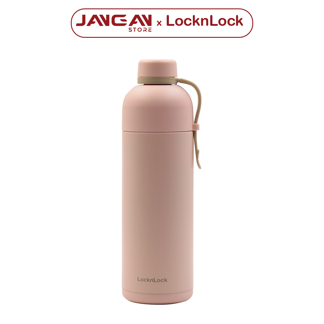 Bình giữ nhiệt Lock&amp;Lock LHC4267 Belt Bottle 490ml - Hàng Chính Hãng