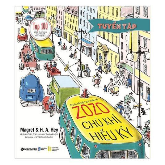 Sách Tuyến tập 6 Câu Chuyện Vui Nhất Về Zozo Chú Khỉ Hiếu Kỳ - Alphabooks - BẢN QUYỀN
