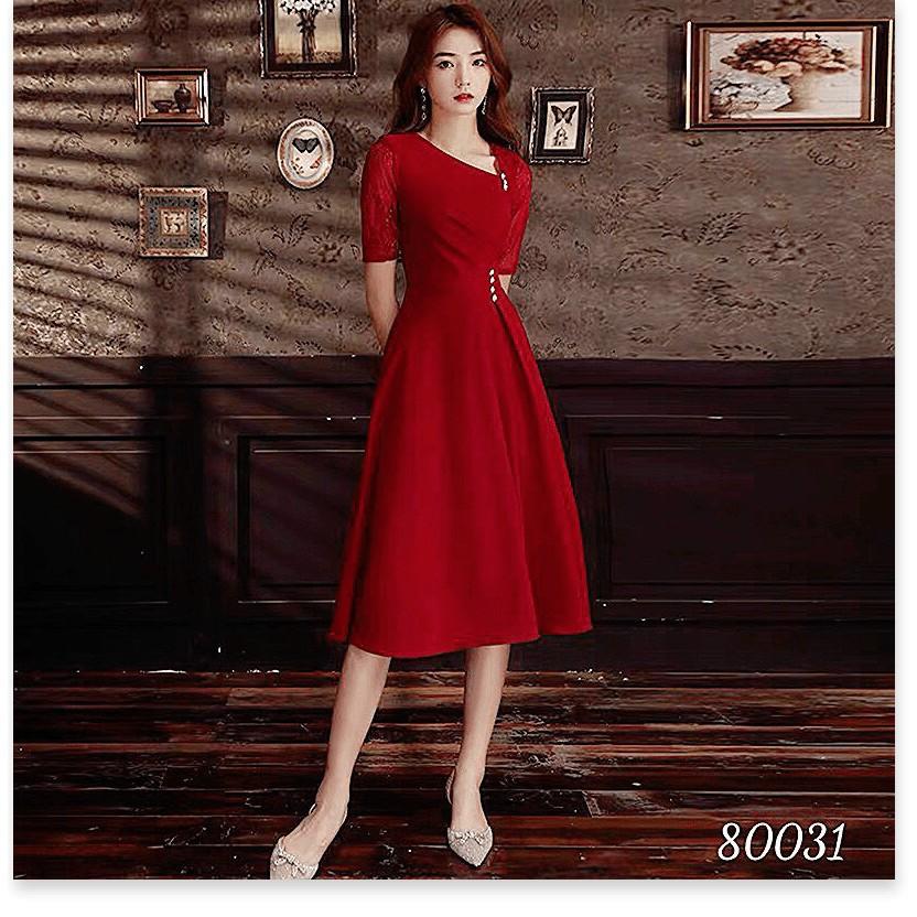 ĐẦM COTTON LẠNH PHỐI REN,THIẾT KẾ HỌA TIẾT TRƠN NHƯNG KHÔNG KÉM PHẦN SANG TRỌNG TRANG NEMO 36 FASHION