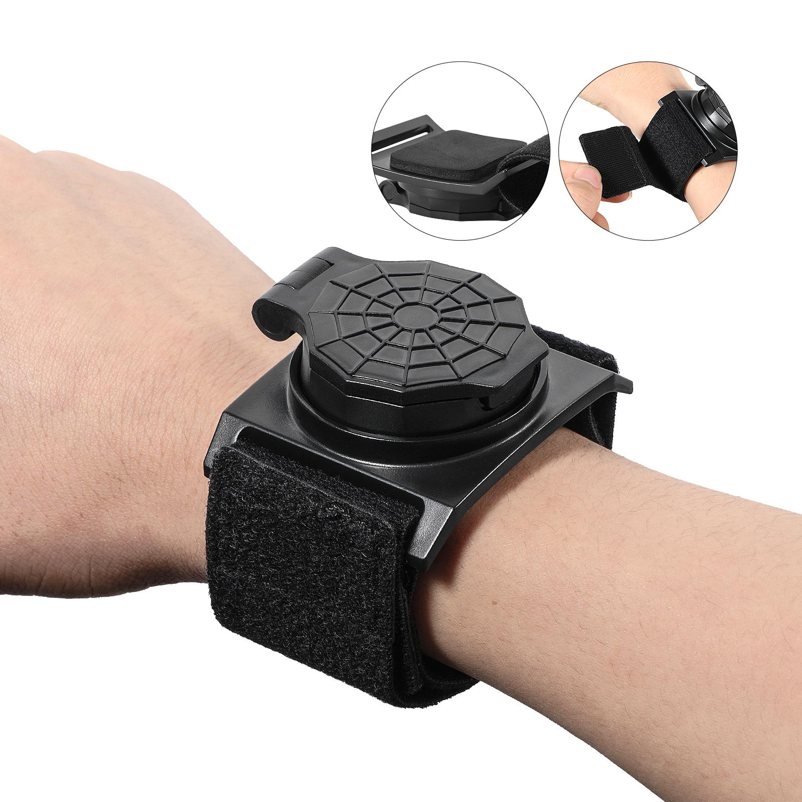Gương đeo cổ tay xoay 360 độ dành cho người đi xe đạp có thể điều chỉnh