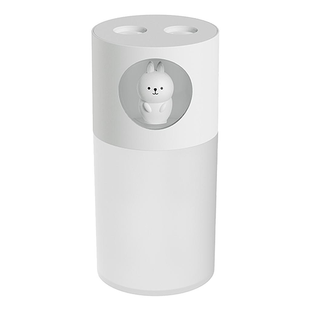 Small Desktop Air Humidifier Night Light Aromatherapy for Office SPA pink