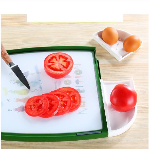 Thớt nhà bếp ABS tiện lợi 3in1 Wisdom