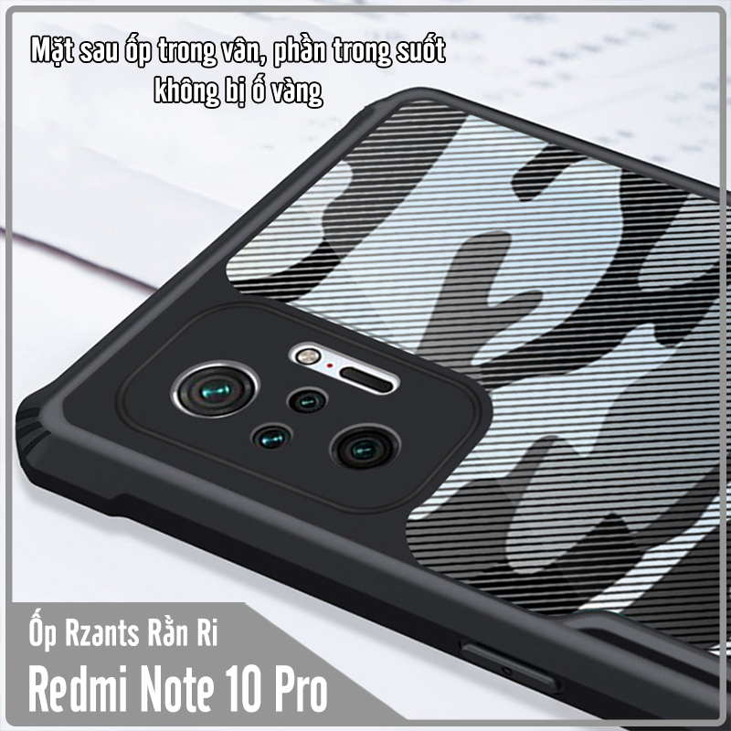 Ốp lưng cho Xiaomi Redmi Note 10 Pro Rzants rằn ri - Hàng nhập khẩu