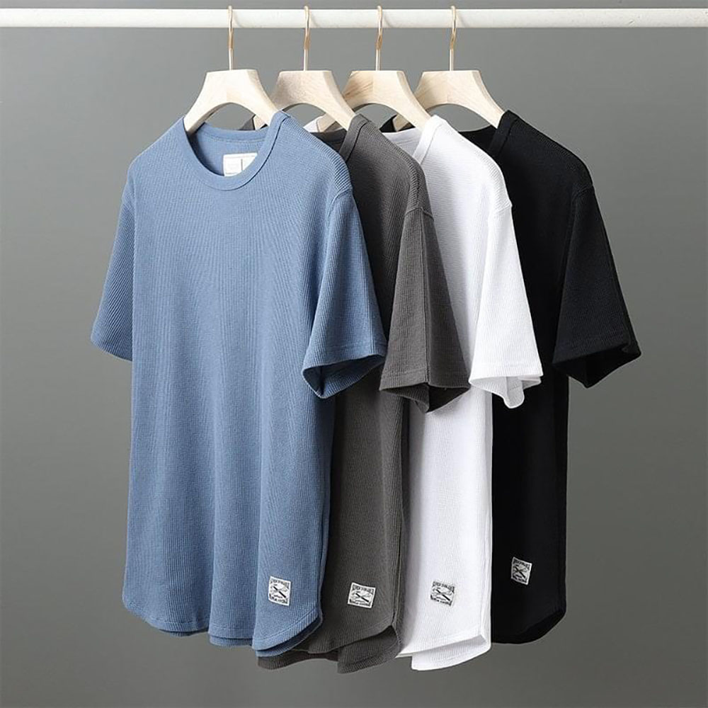 Mua Áo thun tổ ong cổ tròn nam mặc thoáng mát thấm hút mồ hôi mẫu hot - Trắng - 3XL tại Venado Mua Áo Thun Tổ Ong Cổ Tròn Nam Mặc Thoáng Mát Thấm Hút Mồ Hôi Mẫu Hot - Trắng - 3Xl Tại Venado