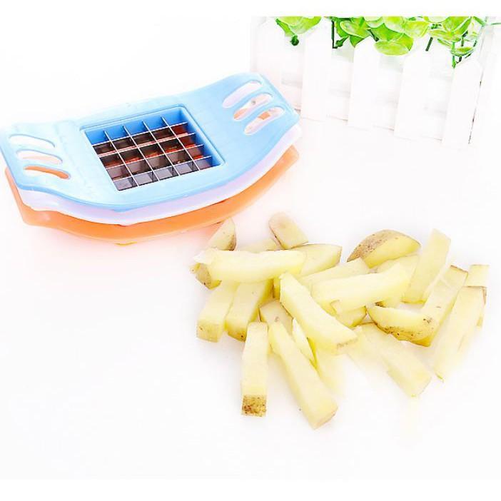 Dụng cụ cắt khoai tây/ củ quả 25 ô - Dụng cụ sắt khoai tây chiên tiện lợi Duashop