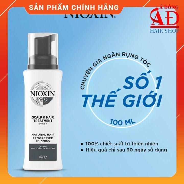 BỘ DẦU GỘI XẢ NIOXIN 2 NATURAL HAIR USA - CHO TÓC TỰ NHIÊN THƯA MỎNG VÀ RỤNG NHIỀU