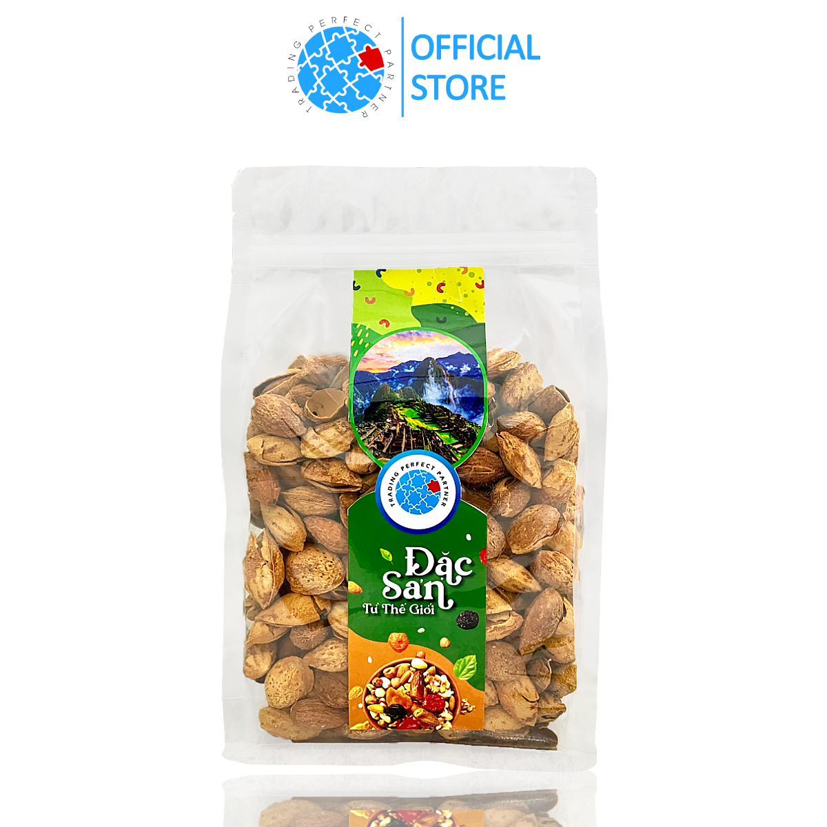 Hạt Hạnh Nhân Mỹ Rang Bơ Trading Perfect Partner túi 500g