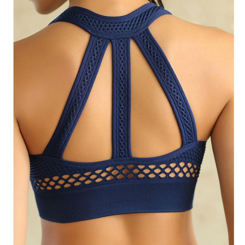 Phụ Nữ Áo Ngực Thể Thao Cao Cấp Va Đập Cao Cho Tập Yoga Thể Dục Chạy Miếng Lót Crop Top Thể Thao Xe Tăng, Yoga Thể Thao Đẩy Lên áo Ngực Bra Nữ