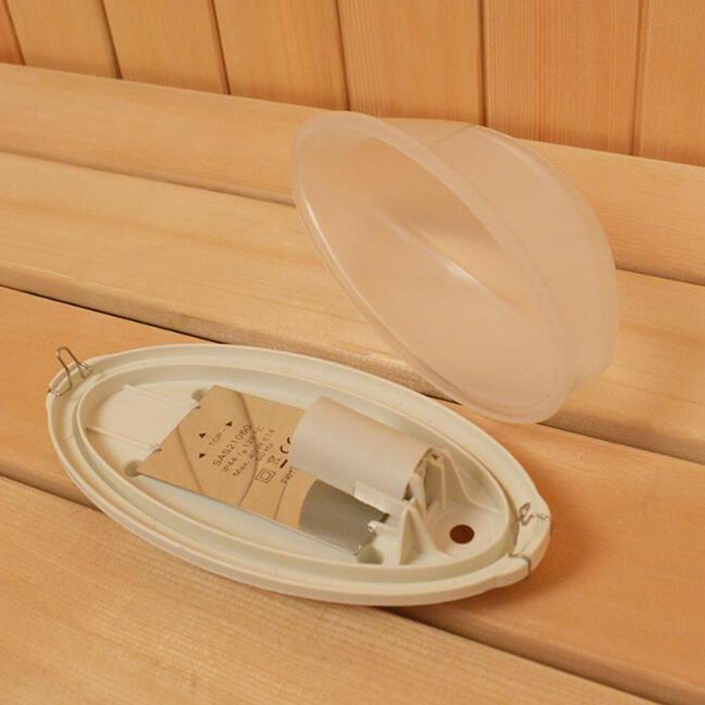 2Pcs/Set Oval  - Sauna Steam Room Light Lampshade Guard