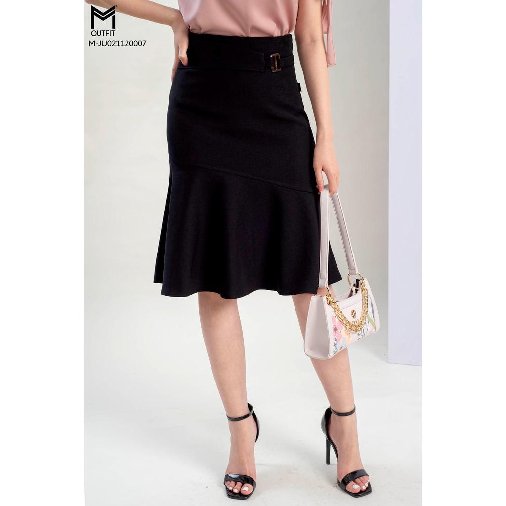 Zuýp Đuôi Cá, Phối Đai Vuông Cạp MMOutfit M-JU021120007