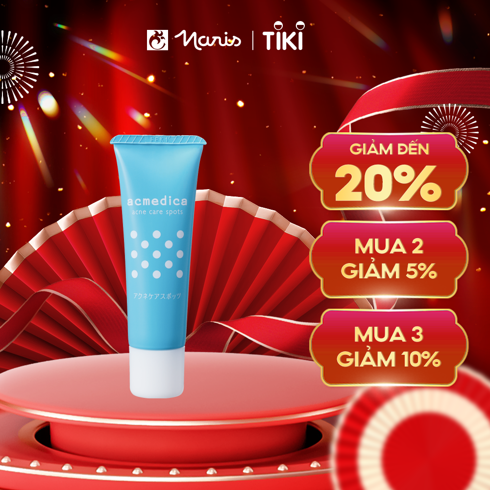 Kem giảm mụn Naris Acmedica Acne Care Spots 25g