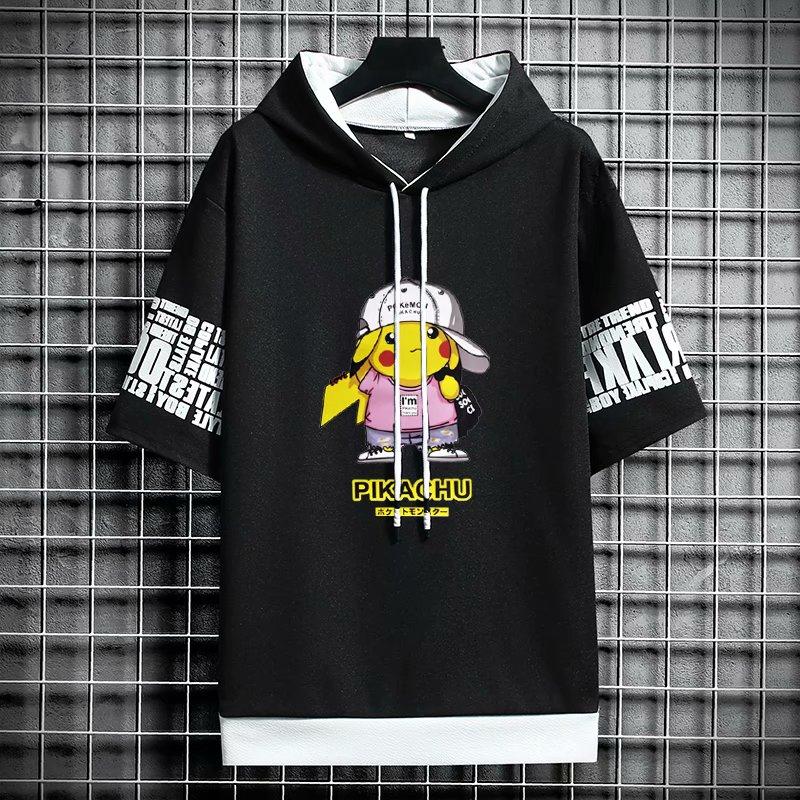 Áo Hoodie Tay Ngắn Thời Trang Hàn Quốc 2021 Cho Nam Có 6 Màu Lựa Chọn