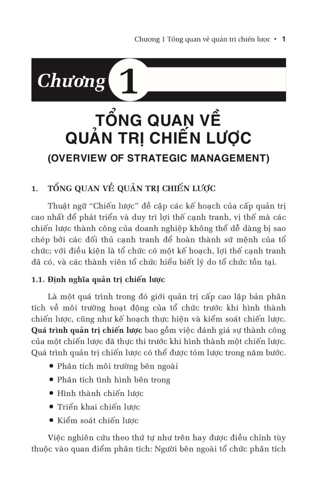 Quản Trị Chiến Lược Từ Tư Duy Đến Thực Thi