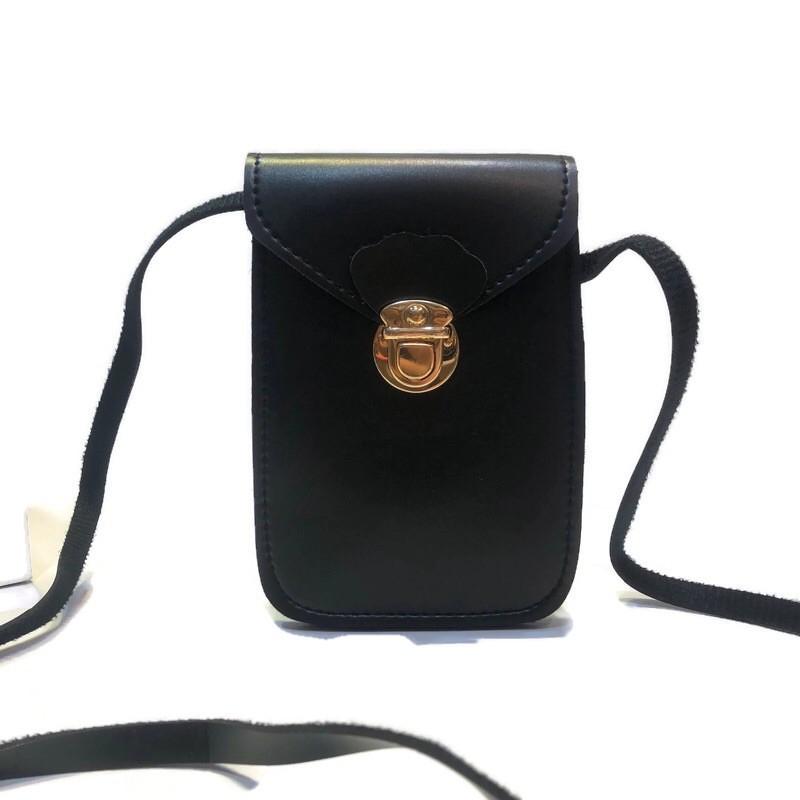Túi đựng điện thoại/ túi đeo chéo mini chất da mềm kích thước 10x16cm