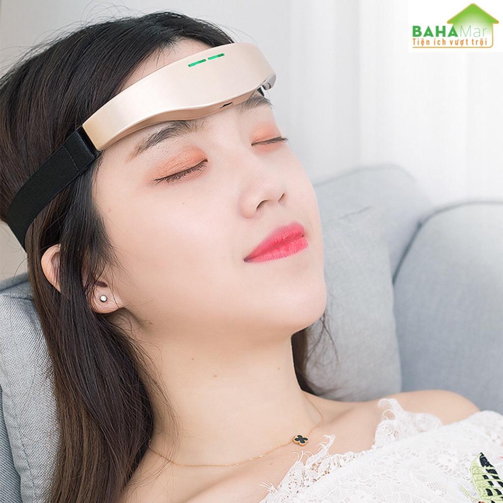 ĐAI MASSAGE ĐẦU THÔNG MINH GIẢM ĐAU TẠO THƯ GIÃN, CHỐNG MẤT NGỦ  Chỉ cần 15 phút mỗi ngày, có thể dễ dàng ngủ.