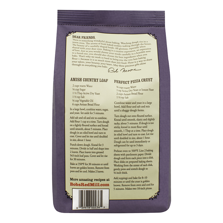 Bột Mỳ Artisan Bread Flour Bob'S Red Mill 2.27kg
