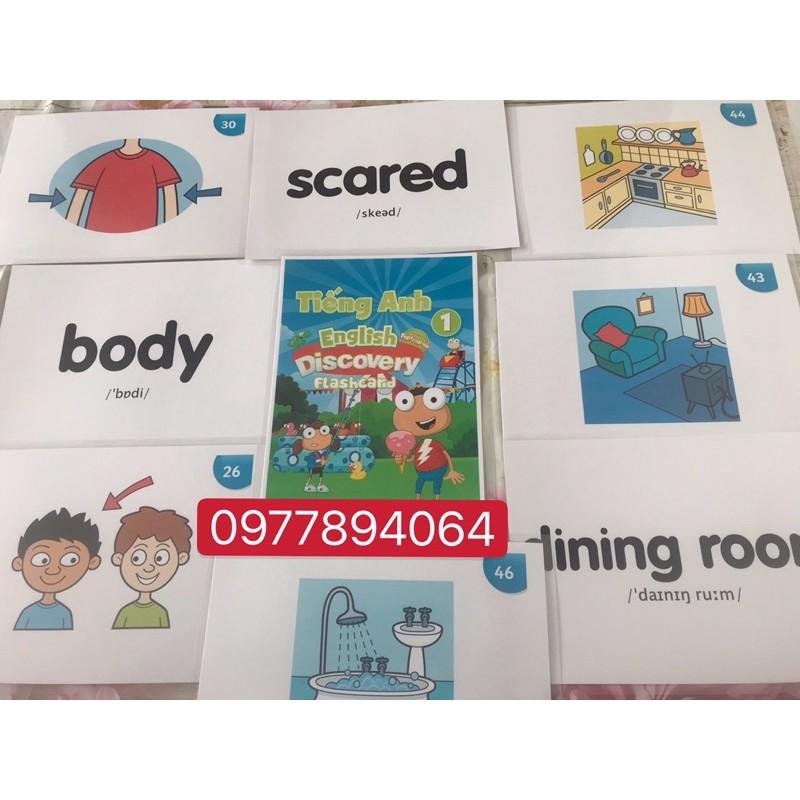 Flashcards Tiếng Anh lớp 1 mới nhất theo chương trình Tiếng Anh Bộ Giáo Dục