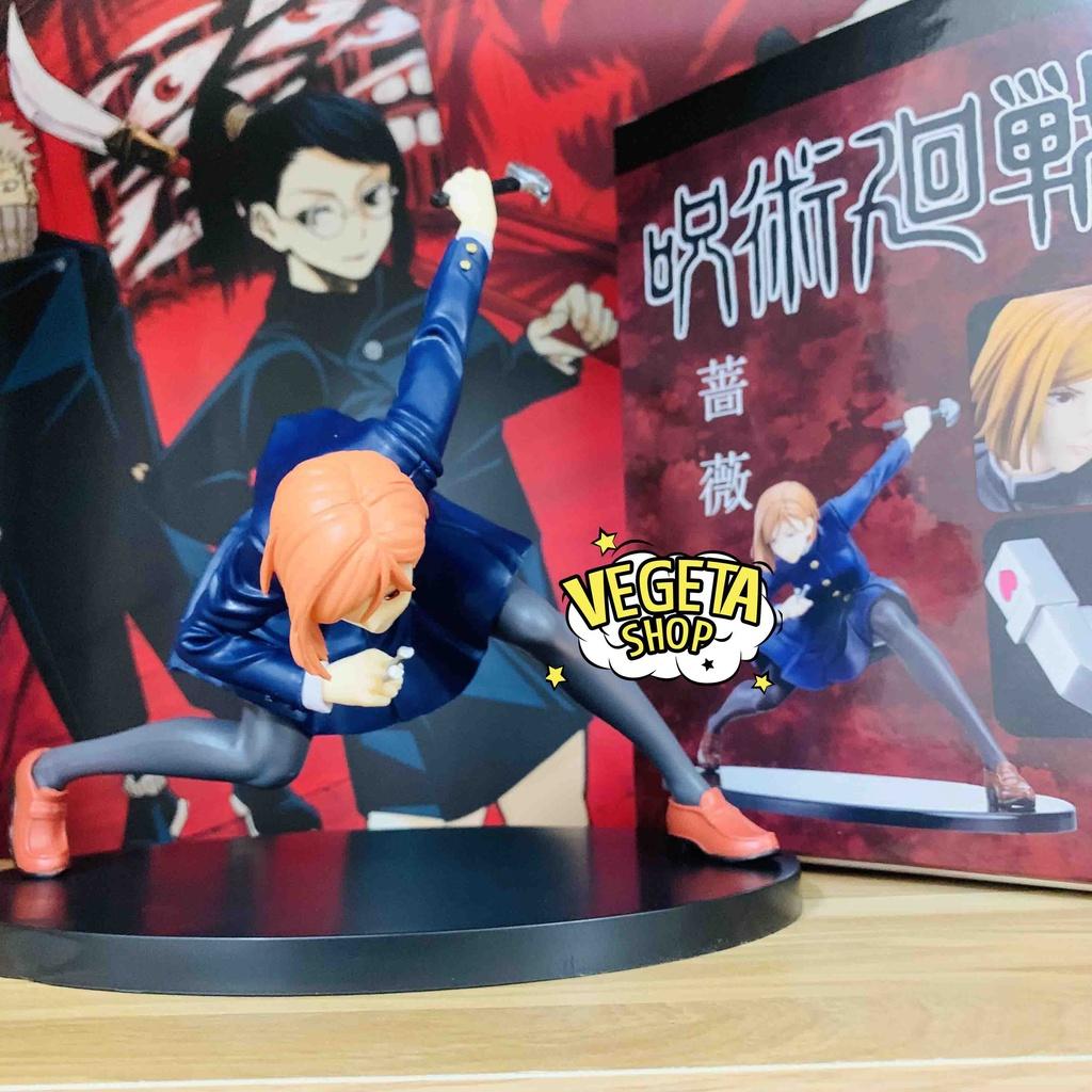 Mô hình Nobara Kugisaki - Mô hình Jujutsu Kaisen - Chú thuật hồi chiến - Nobara - Kích thước 17cm - Fullbox