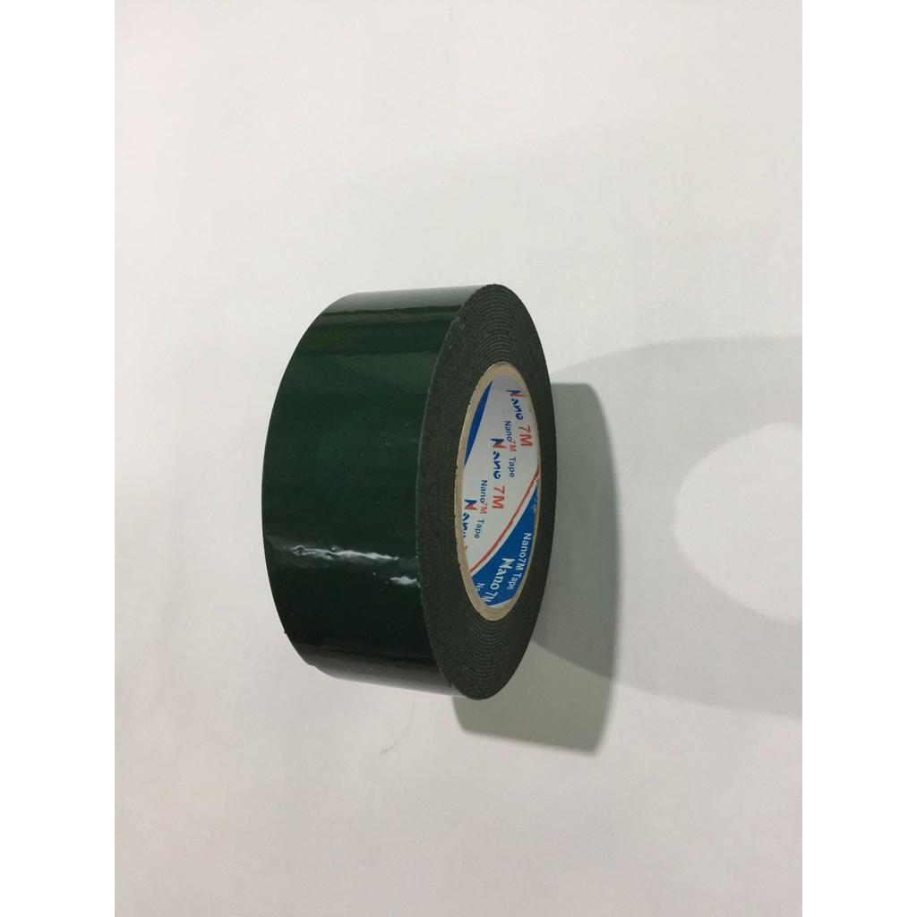 Băng Keo Xốp - Xanh Đen Siêu Dính 4.8cm - 1 Cuộn