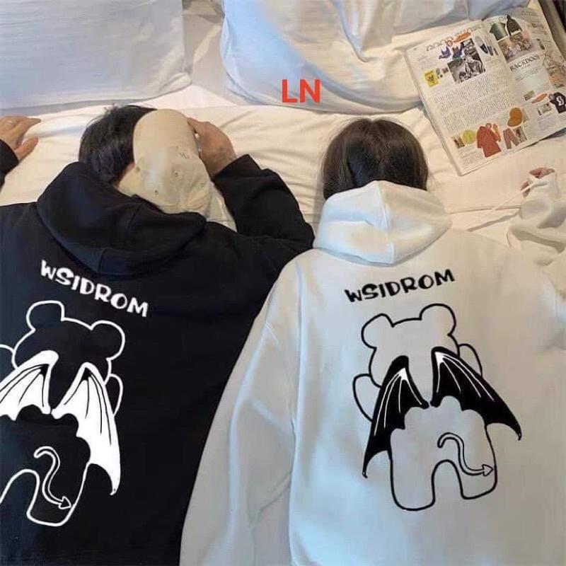 Áo hoodie gấu cánh dơi DA6