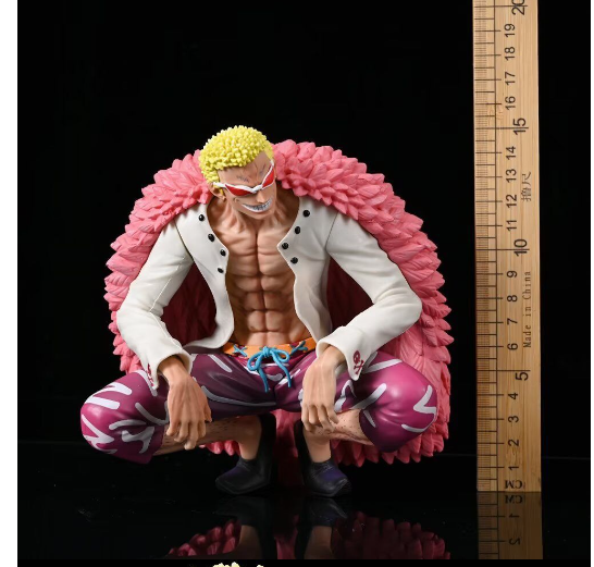 Mô hình GK one piece Doflamingodonquixote ngồi 16cm - Figure Vua hải tặc