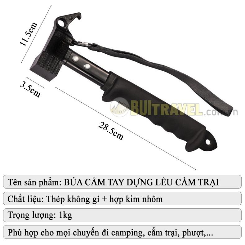 Búa Cầm Tay Dựng Lều Cắm Trại