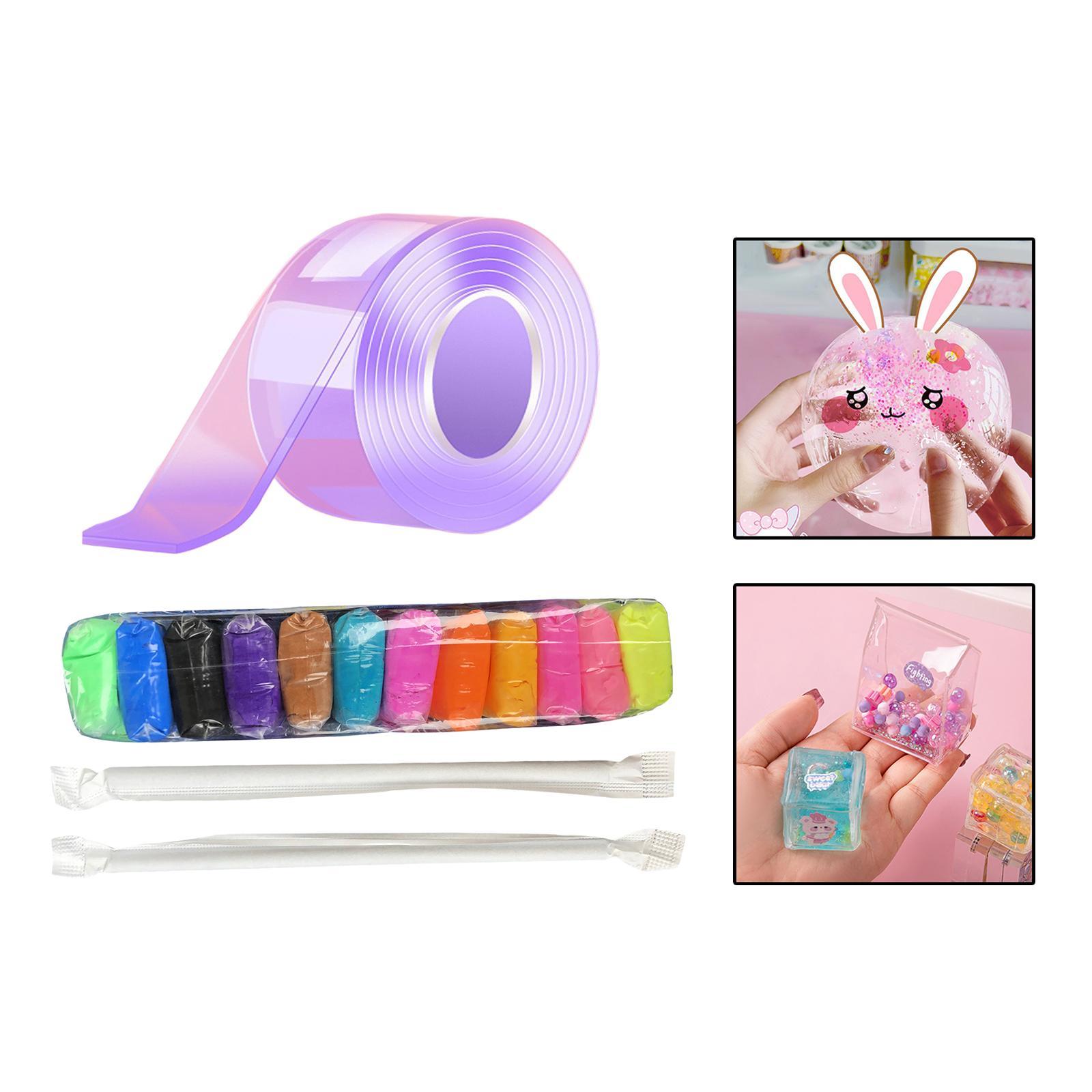Bubble Double Sided Tapes Boys Girls Non Marking DIY Craft Crafts Adults Classroom Handmade Ball Sticky Tapes Nano